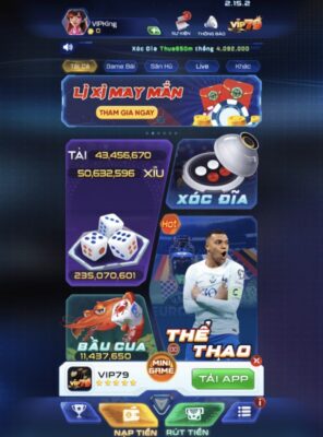 giao diện vip79 club