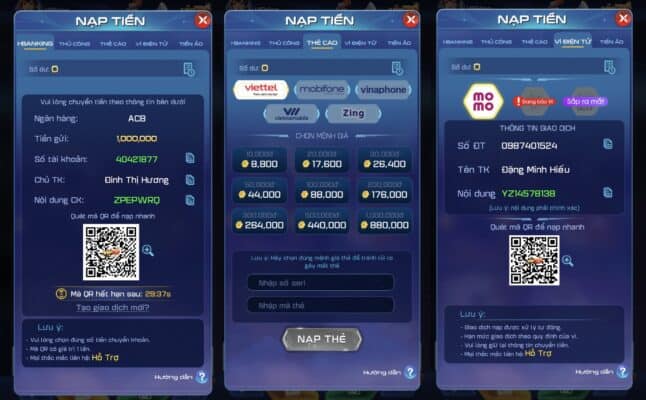nạp tiền vip79